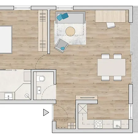 Apartment Pale Fiss